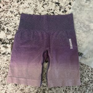 Gymshark ombre shorts